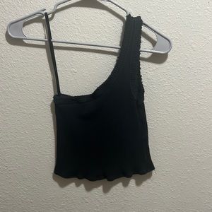 One shoulder tank top